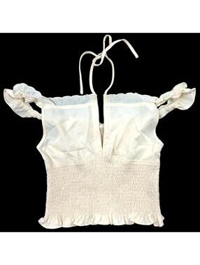 Shein White Halter Top